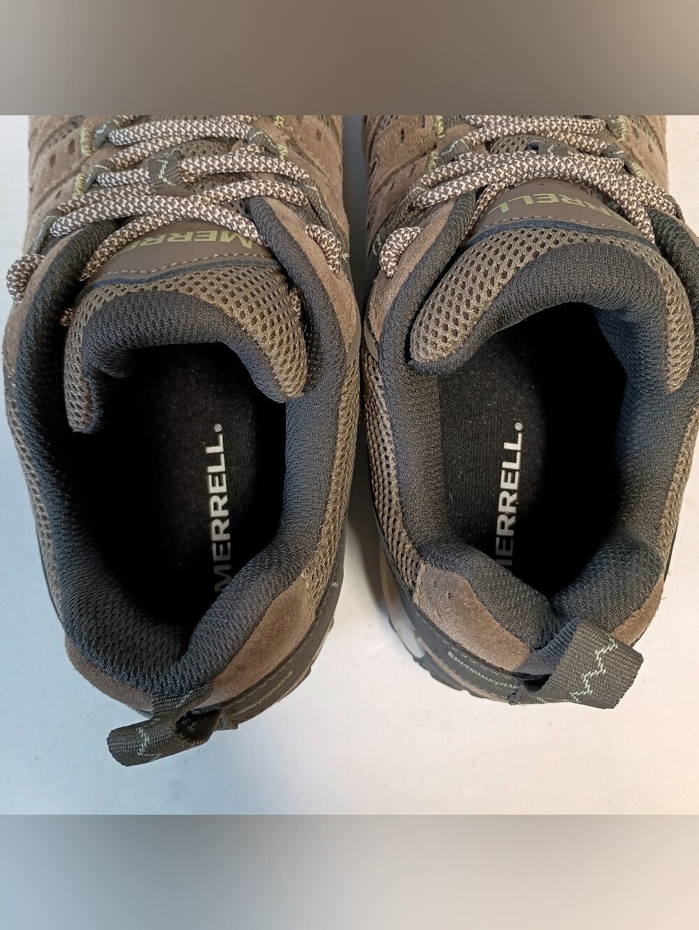 Merrell Hiking Shoes Womens 9.5 Brown Accentor 3 Suede Leather Rubber Sole - Picture 9 of 13